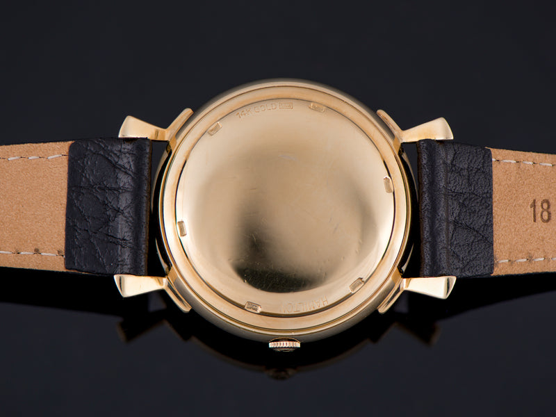 Hamilton Electric Van Horn 14K Watch Case Back