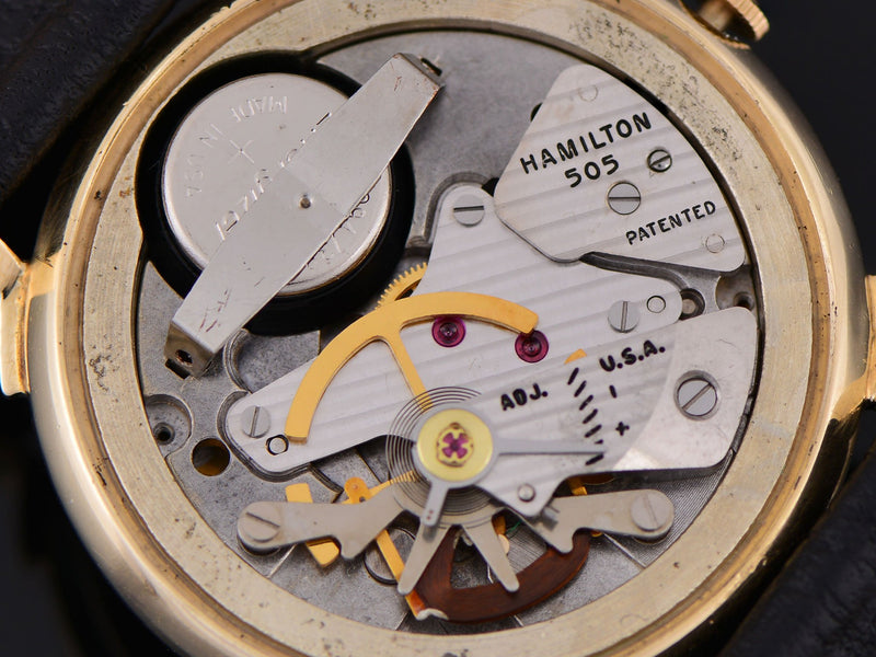 Hamilton Electric 14K Van Horn 505 Electric Watch Movement