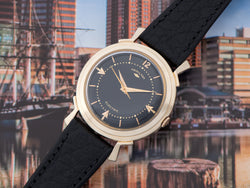 Hamilton Electric Van Horn Watch 14K Original Black Dial