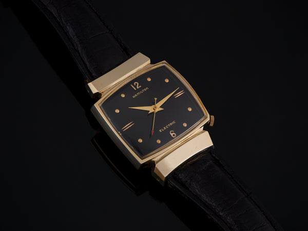 Hamilton Electric Vantage Watch with Original Black Dial