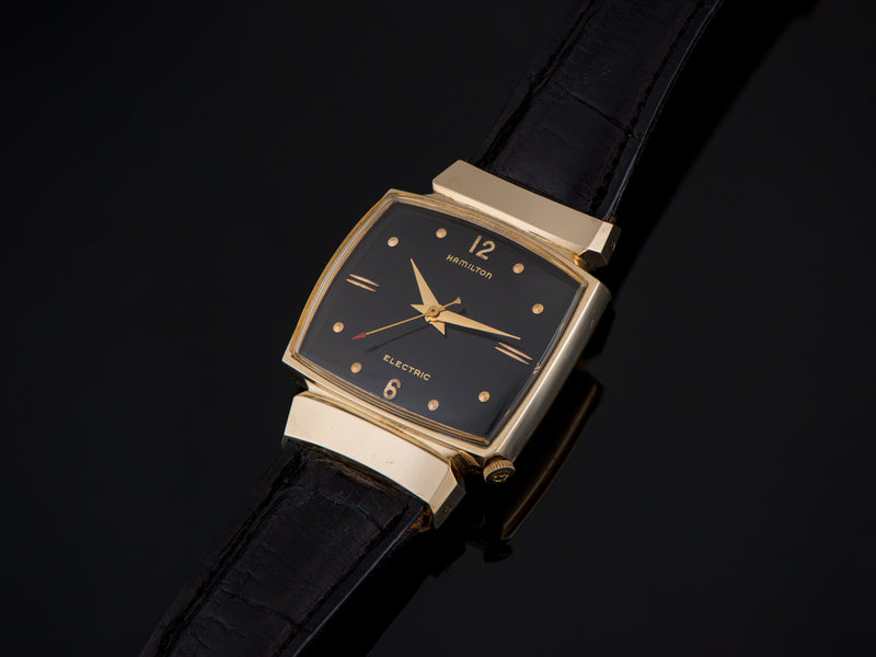 Hamilton Electric Vantage Watch with Original Black Dial