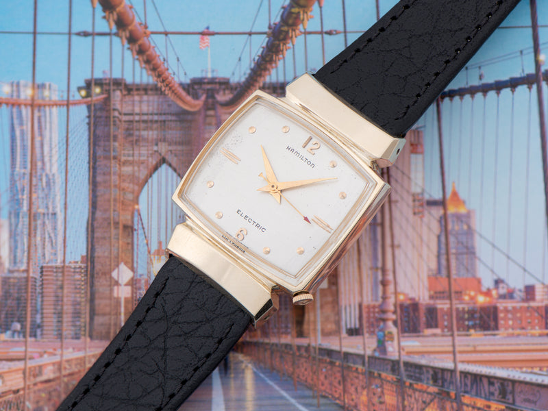 Vintage hamilton sales electric watch
