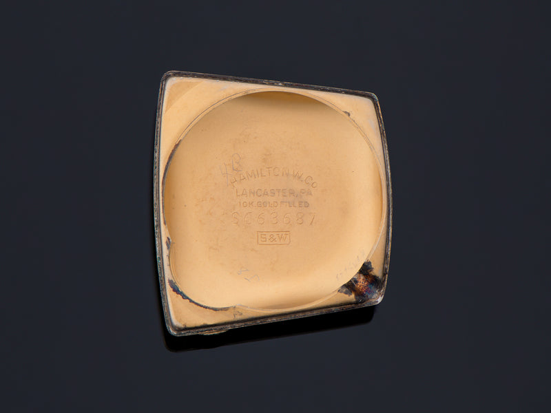 Hamilton Electric Vega Inner Watch Case Back