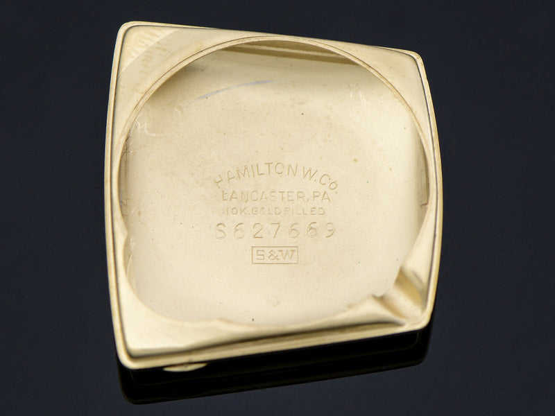 Hamilton Electric Vega Vintage Watch Case Back