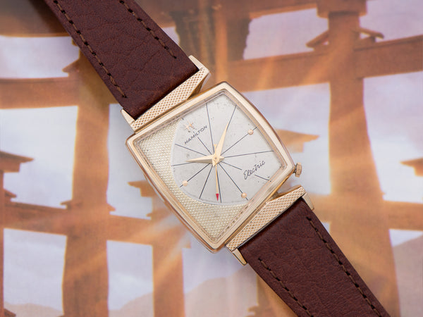 Hamilton Electric Vega Watch Original Finish Dial