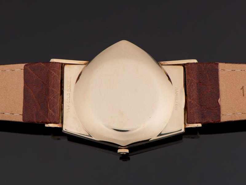 Hamilton Electric Ventura 14K Watch Case Back