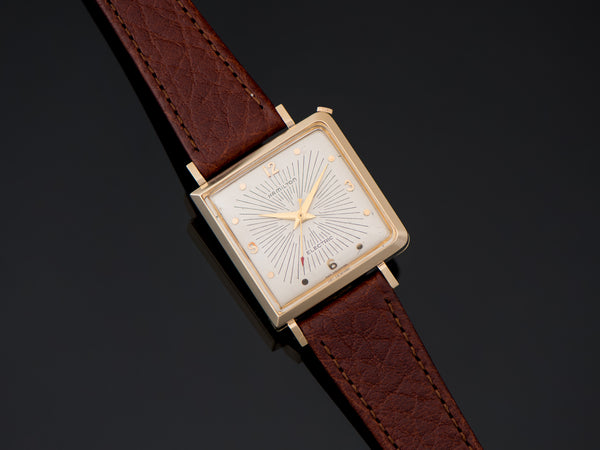 Hamilton Electric Victor Original Silver Sunburst Dial Watch