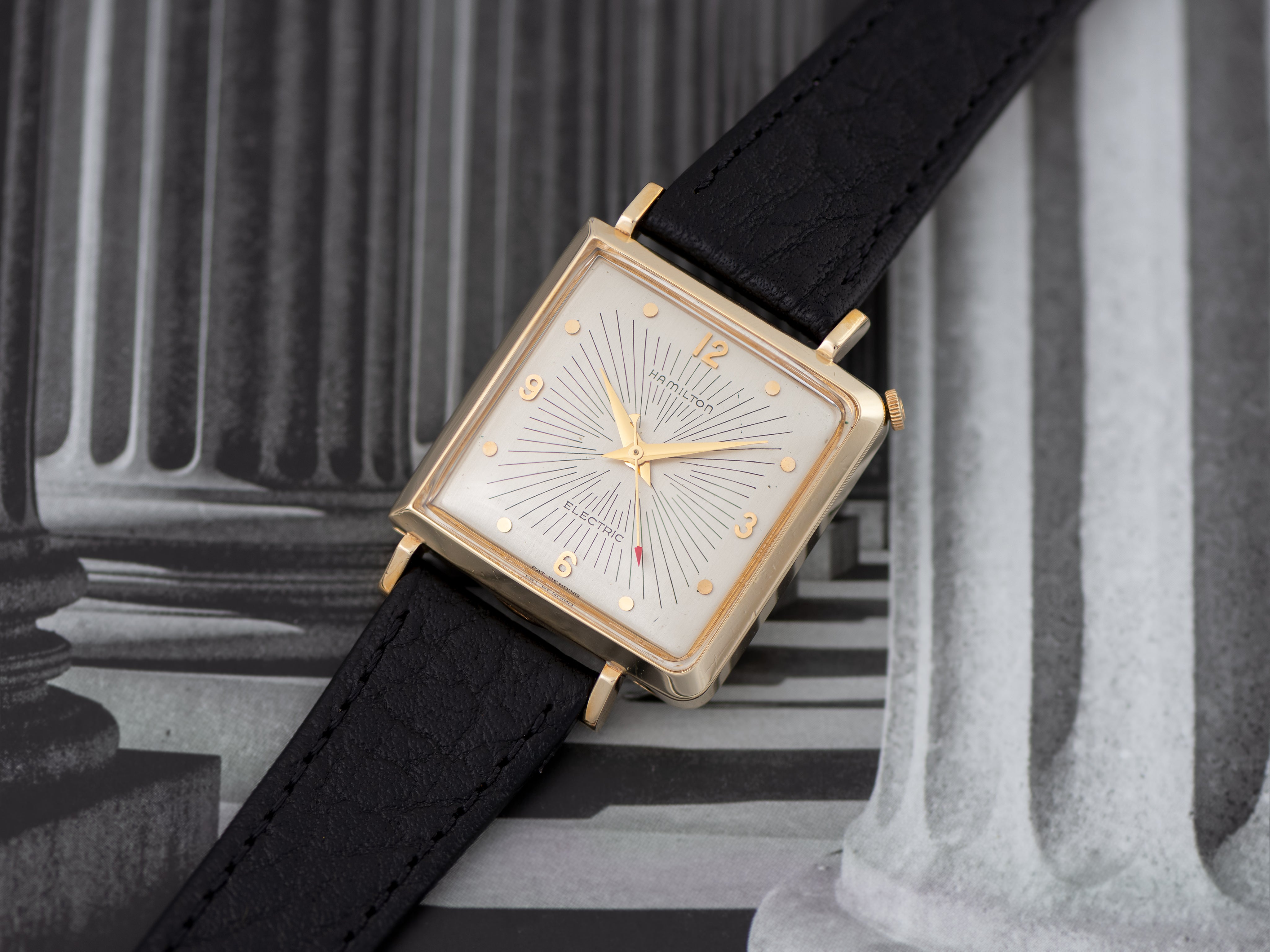 Hamilton Electric Victor Watch With Original Finish Silver Dial