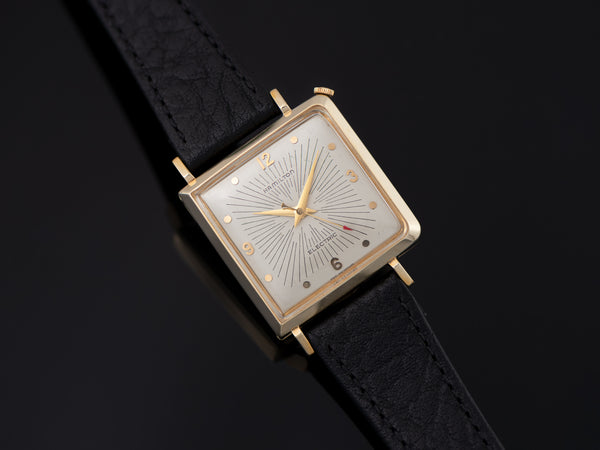 Hamilton Electric Victor Watch With Original Finish Silver Dial