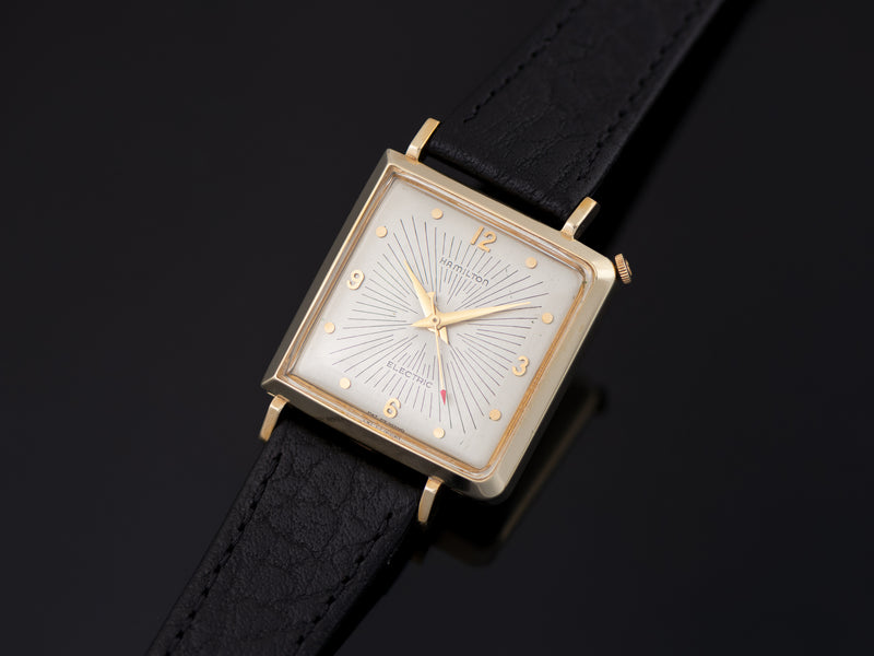Hamilton Electric Victor Watch With Original Finish Silver Dial