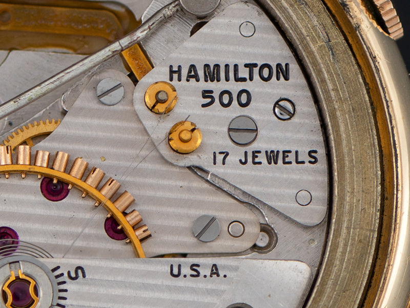 Hamilton Electric Wear Test PROTOTYPE 500 Watch Movement Contact and Trip Wire