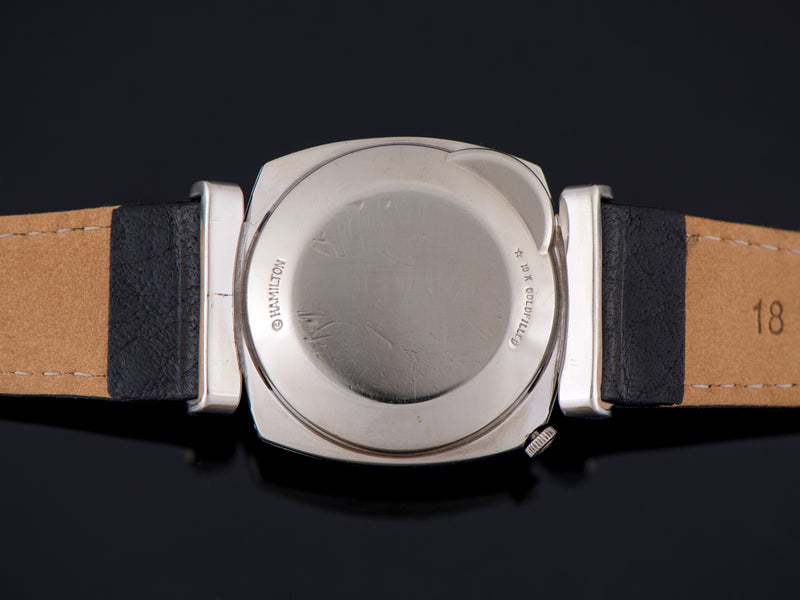 Hamilton Electric Gemini White Gold Filled Watch Case Back