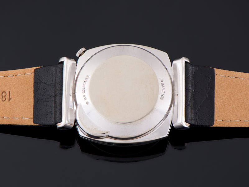 Hamilton Electric White Gold Filled Gemini Watch Case Back