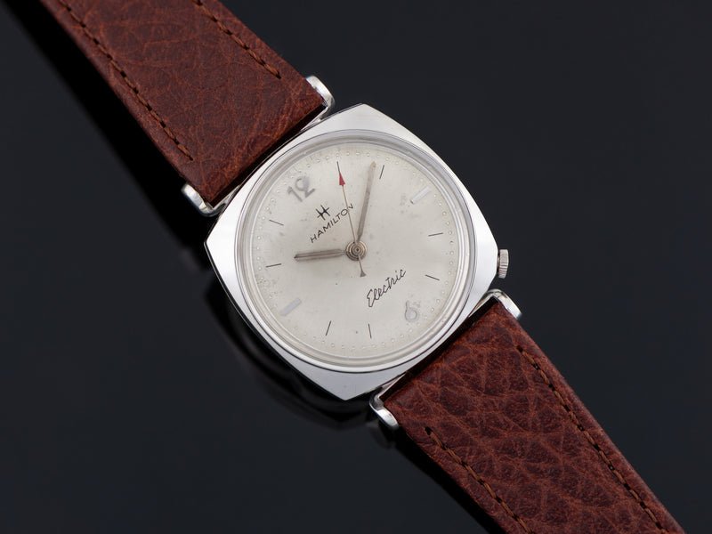 Hamilton Electric White Gold Filled Gemini Watch