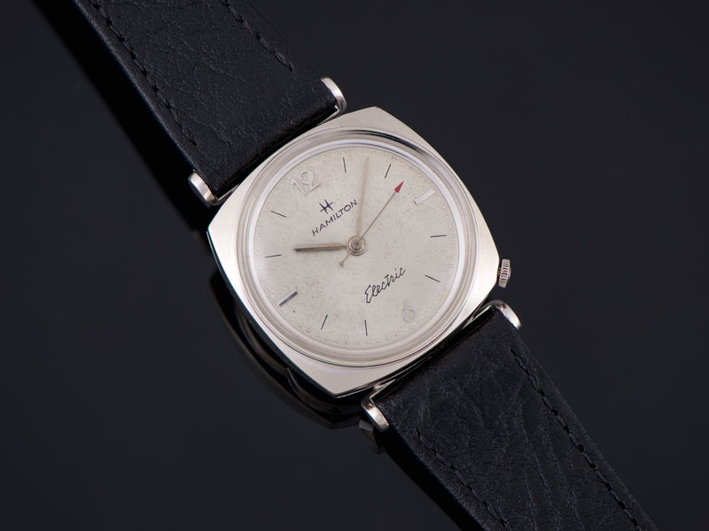 Hamilton Electric Gemini White Gold Filled Watch