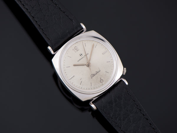 Hamilton Electric White Gold Filled Gemini Watch
