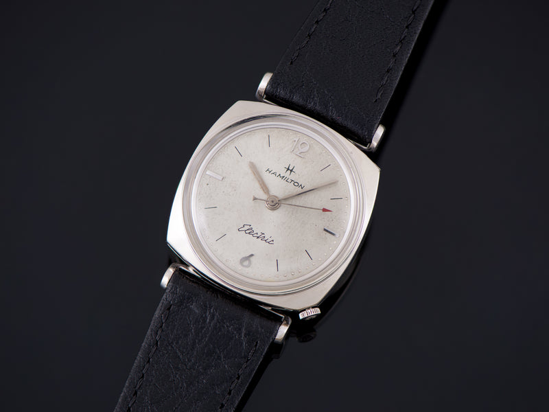 Hamilton Electric Gemini White Gold Filled Watch
