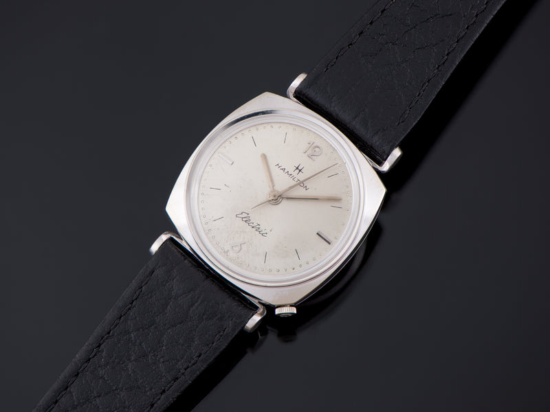 Hamilton Electric White Gold Filled Gemini Watch
