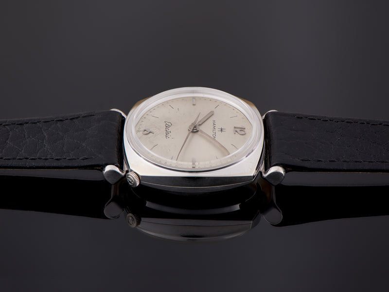Hamilton Electric White Gold Filled Gemini Watch
