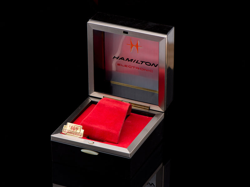 Hamilton Clamshell Watch Box for Medallion 22 Jewel Watch
