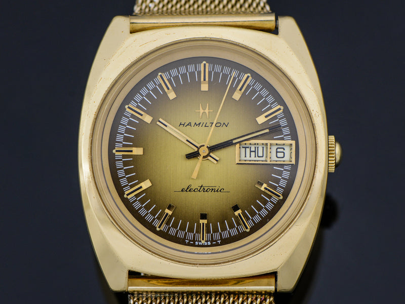Hamilton Electronic Transistorized Watch With Original Bracelet | Vintage