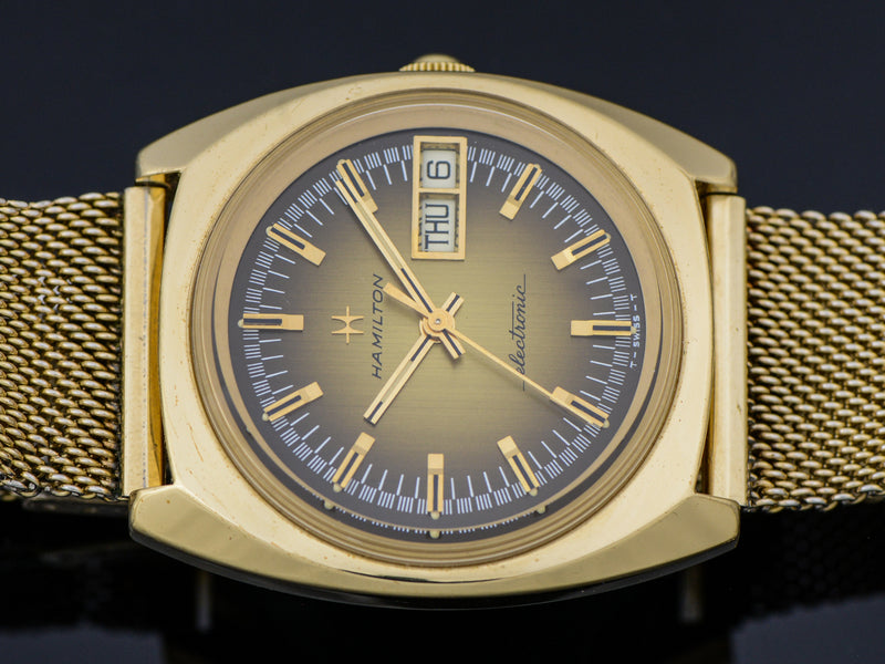 Hamilton Electronic Transistorized Watch With Original Bracelet | Vintage
