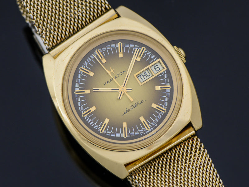 Hamilton Electronic Transistorized Watch With Original Bracelet | Vintage