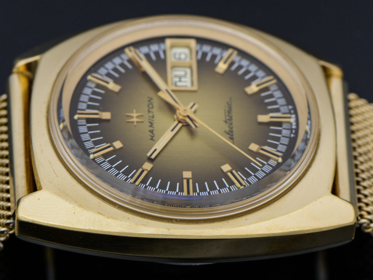 Hamilton Electronic Transistorized With Original Bracelet
