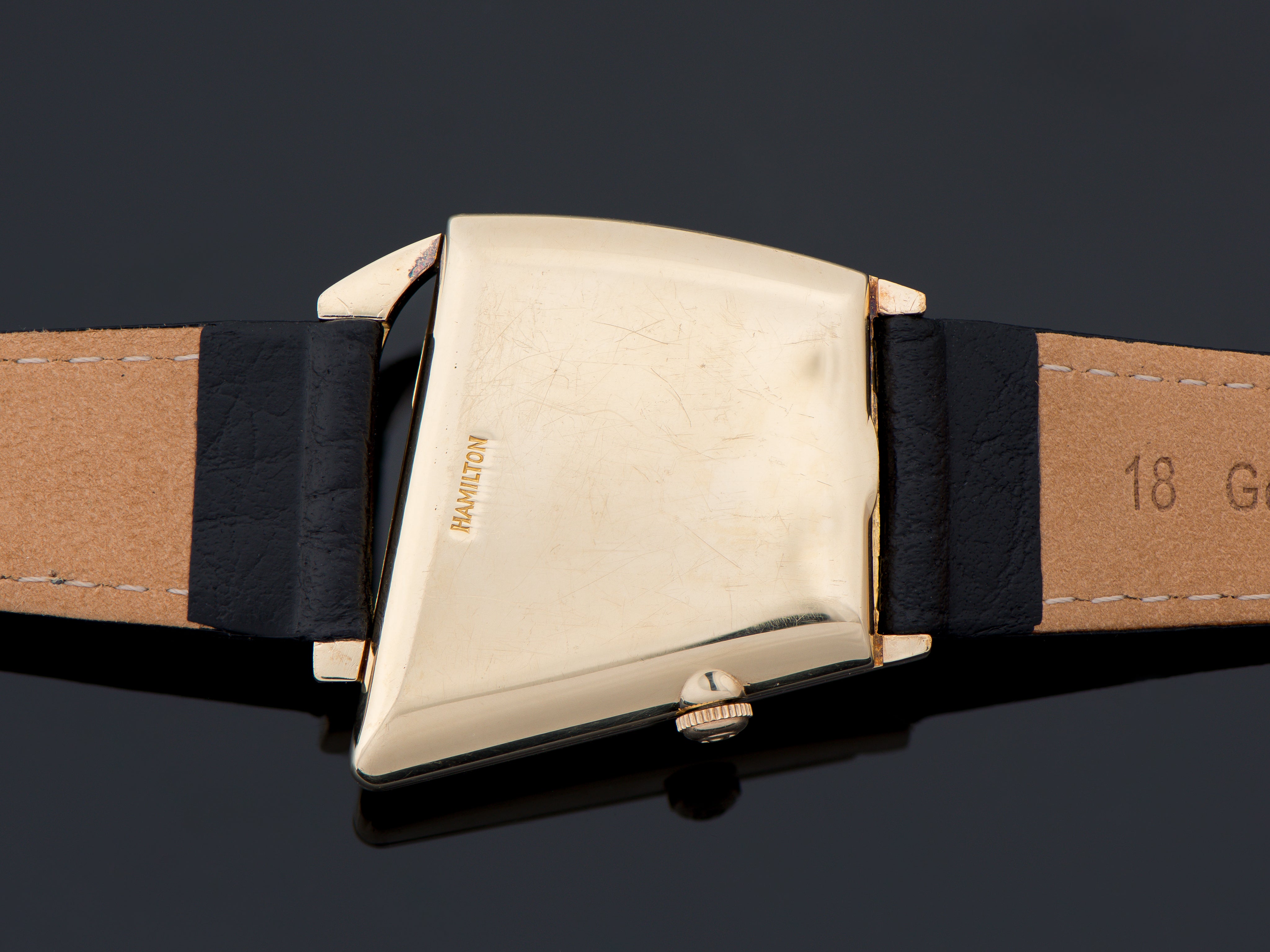 Hamilton Flight I 14K Solid Gold Watch