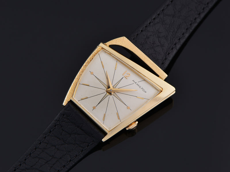 Hamilton Flight I 14K Solid Gold Watch