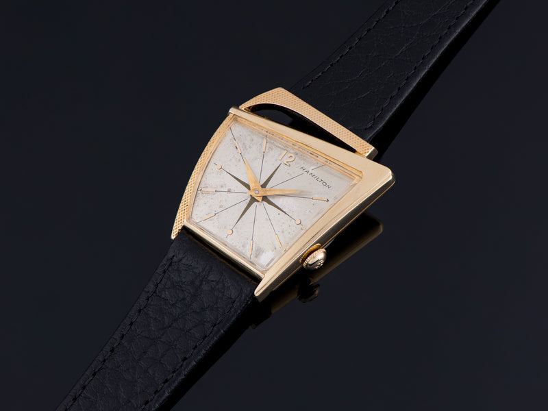 Hamilton Flight I 14K Solid Gold Watch
