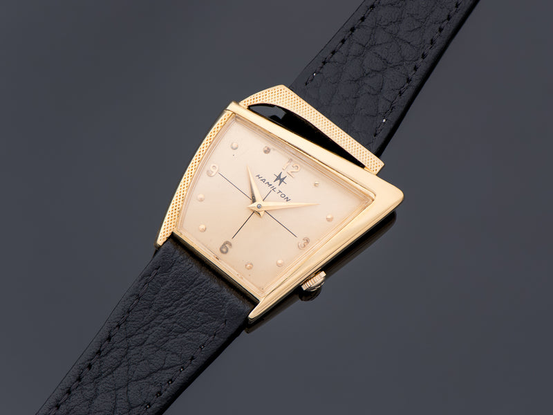 Hamilton Flight II Asymmetric Watch Champagne Dial