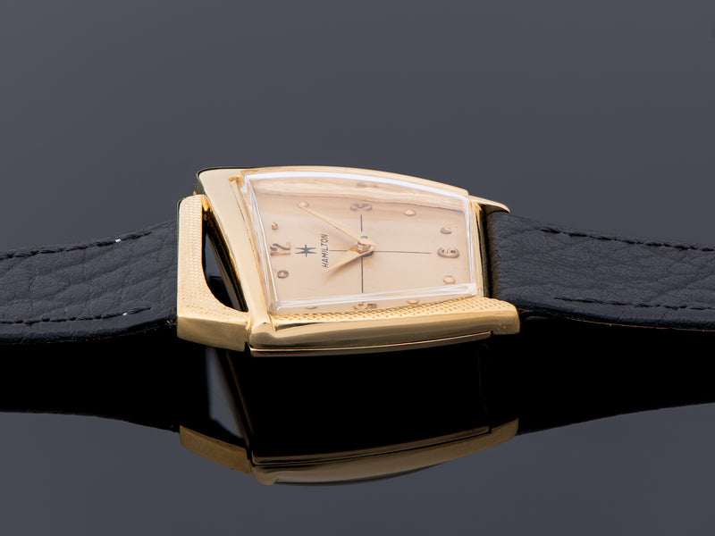 Hamilton Flight II Asymmetric Watch Champagne Dial