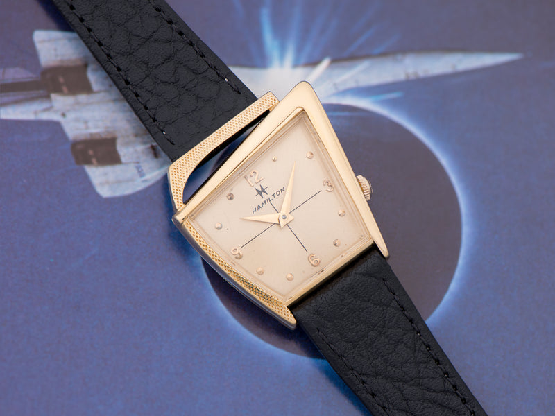 Hamilton Flight II Asymmetric Watch Champagne Dial