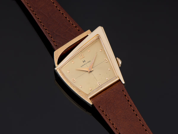 Hamilton Flight II Asymmetric Watch With Original Dial