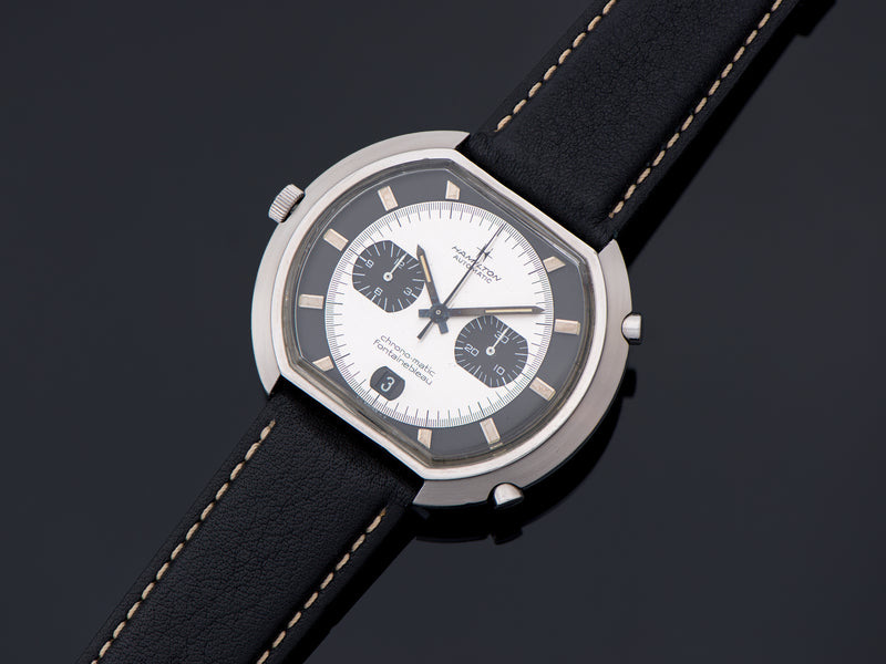Hamilton Fontainebleau Chrono-Matic "C" Caliber 11 Automatic Panda Watch