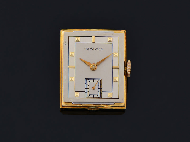 Hamilton Gordon 18K Yellow Gold Watch Dial