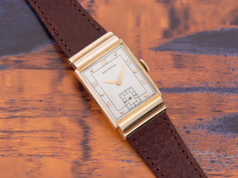 Hamilton Gordon 18K Yellow Gold Watch
