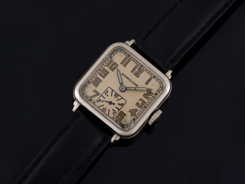 Hamilton Hastings White Gold Filled Watch