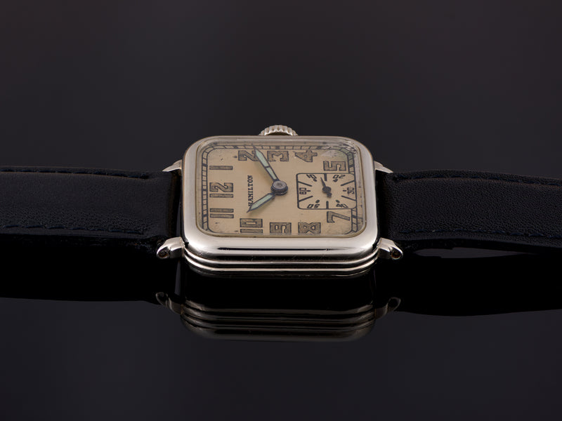 Hamilton Hastings White Gold Filled Watch