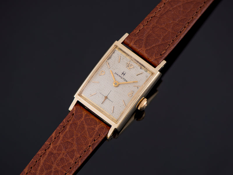Hamilton Huntley 14K Solid Gold Watch