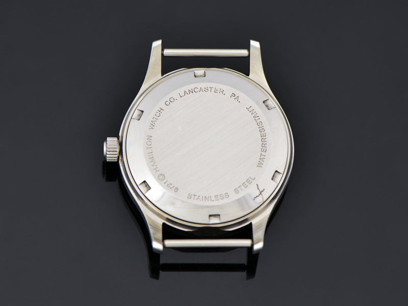 Hamilton 9721 L.L. Bean RAF Automatic With Date Ca. 1991 Watch Case Back