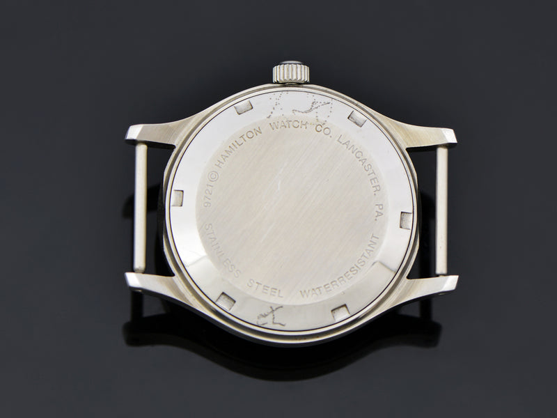 Hamilton L.L. Bean RAF Automatic 9721 With Date Ca. 1991 Watch Case Back