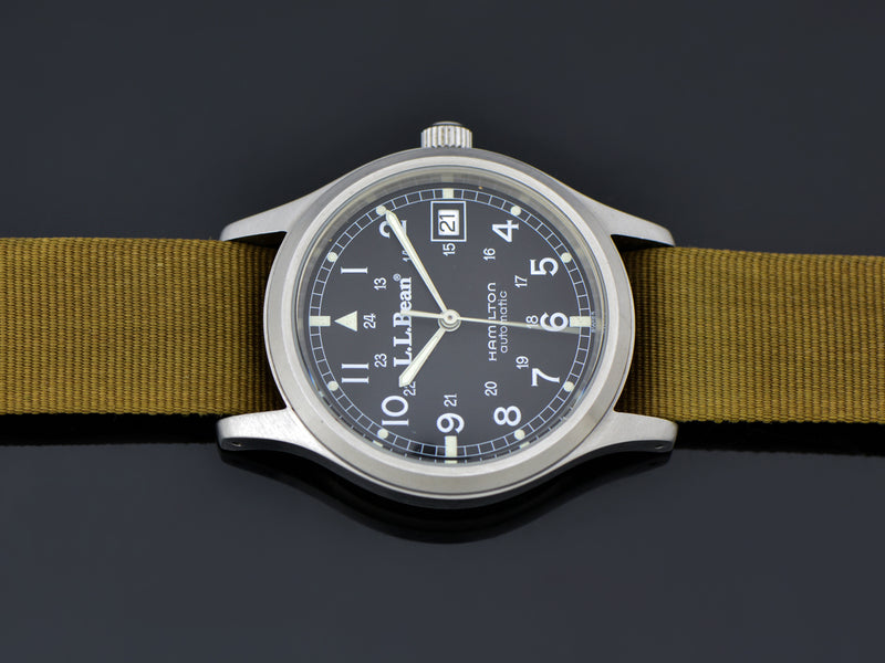 Hamilton 9721 L.L. Bean RAF Automatic With Date Ca. 1991 Watch
