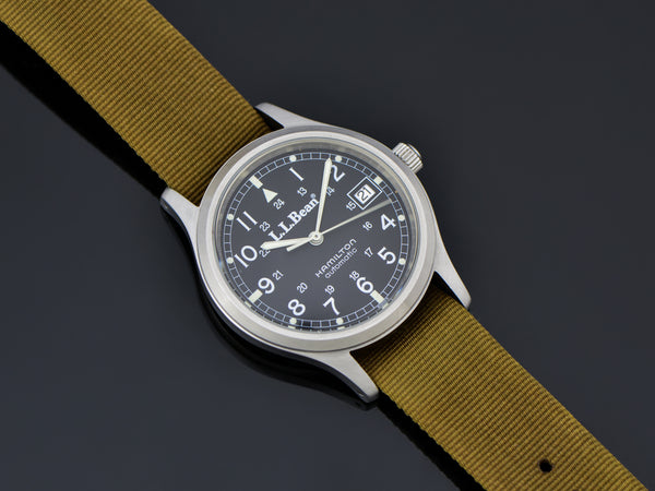 Hamilton 9721 L.L. Bean RAF Automatic With Date Ca. 1991 Watch