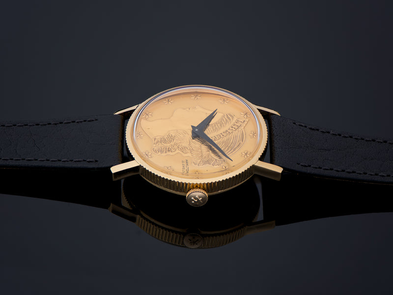 Hamilton Liberty Coin 10K RGP Watch