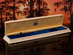 Hamilton Long Flat Celluloid Box Circa 1930s to 40s