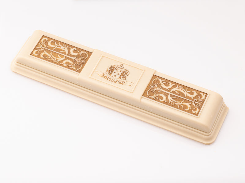 Hamilton Long Flat Celluloid Box Circa 1930s to 40s