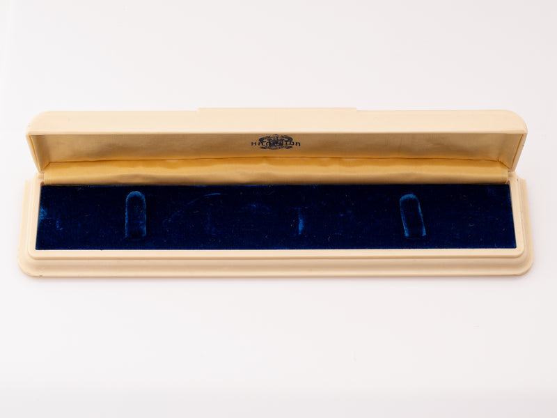 Hamilton Long Flat Celluloid Box Circa 1930s to 40s