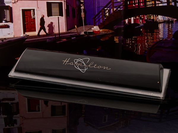 Hamilton Long Flat Clamshell Box